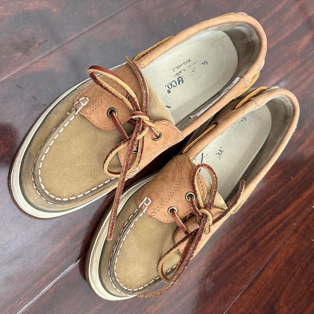 Gh-bass Women's Tan and Brown Boat-shoes